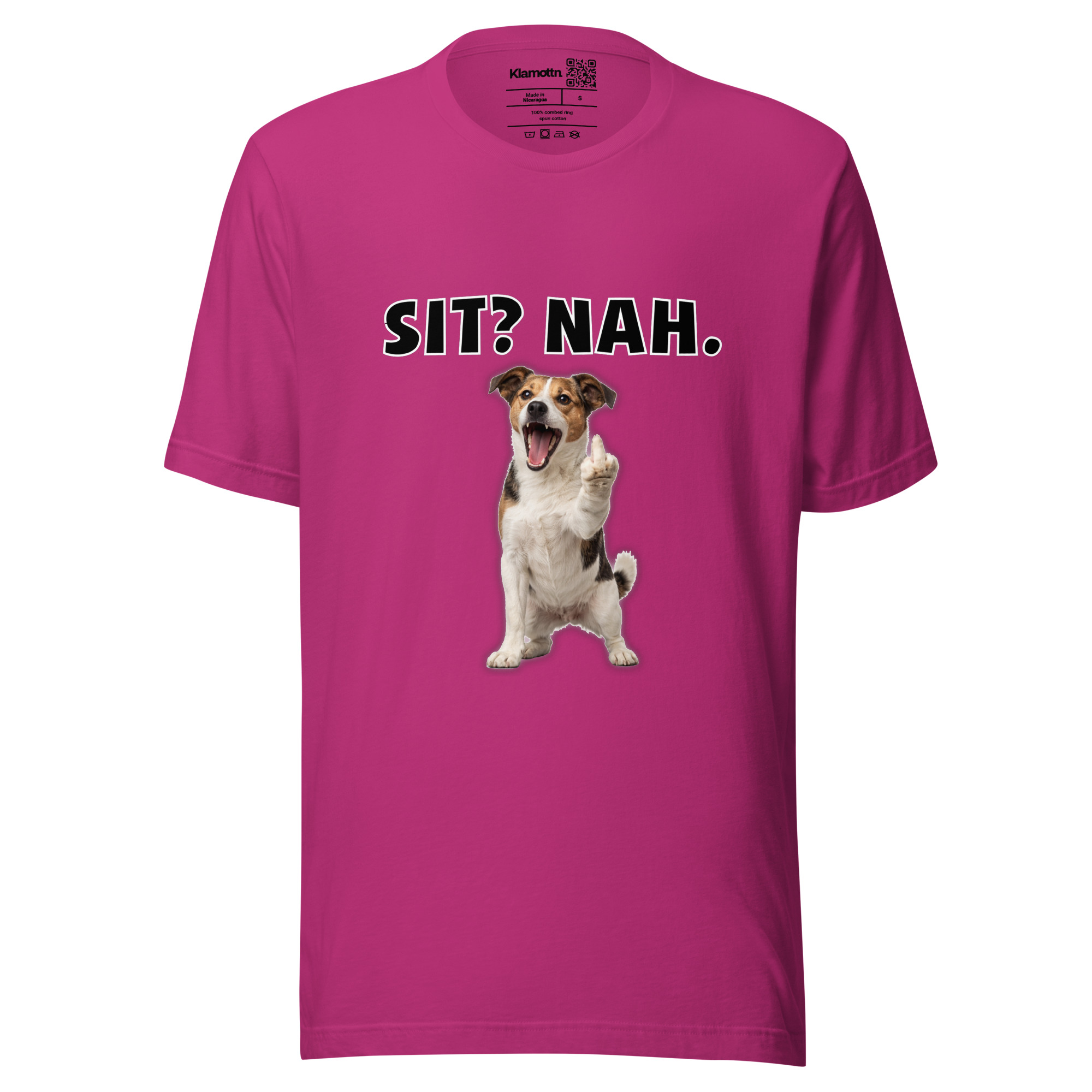 Sit? Nah. Hund Unisex-T-Shirt – T-Shirts – klamottn.de Sit? Nah. Hund Unisex-T-Shirt – T-Shirts – klamottn.de