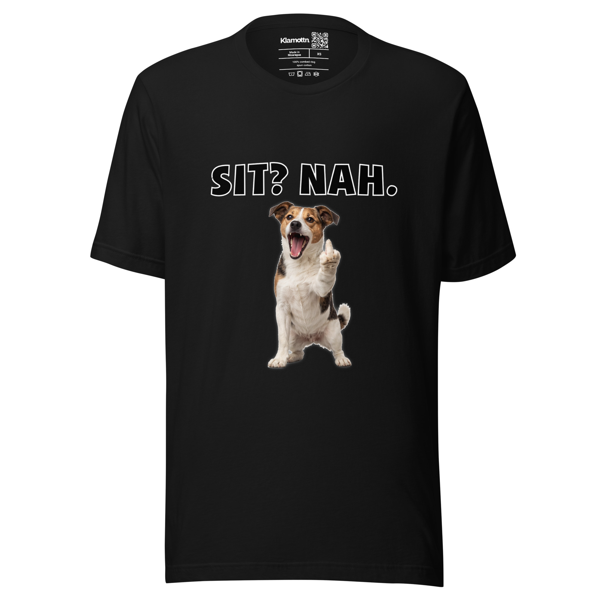 Sit? Nah. Hund Unisex-T-Shirt – T-Shirts – klamottn.de Sit? Nah. Hund Unisex-T-Shirt – T-Shirts – klamottn.de