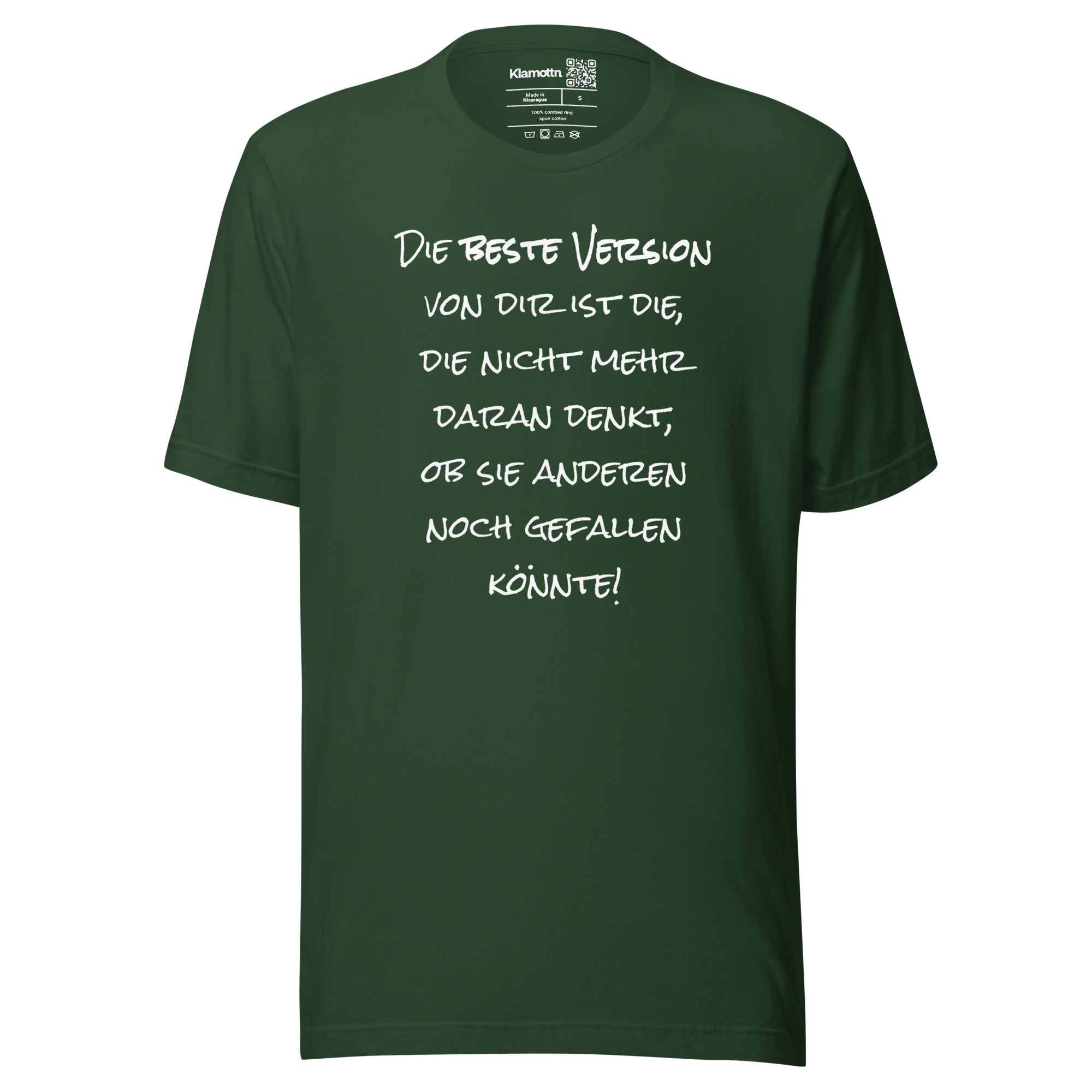 Beste Version von Dir Unisex-T-Shirt – T-Shirts – klamottn.de Beste Version von Dir Unisex-T-Shirt – T-Shirts – klamottn.de
