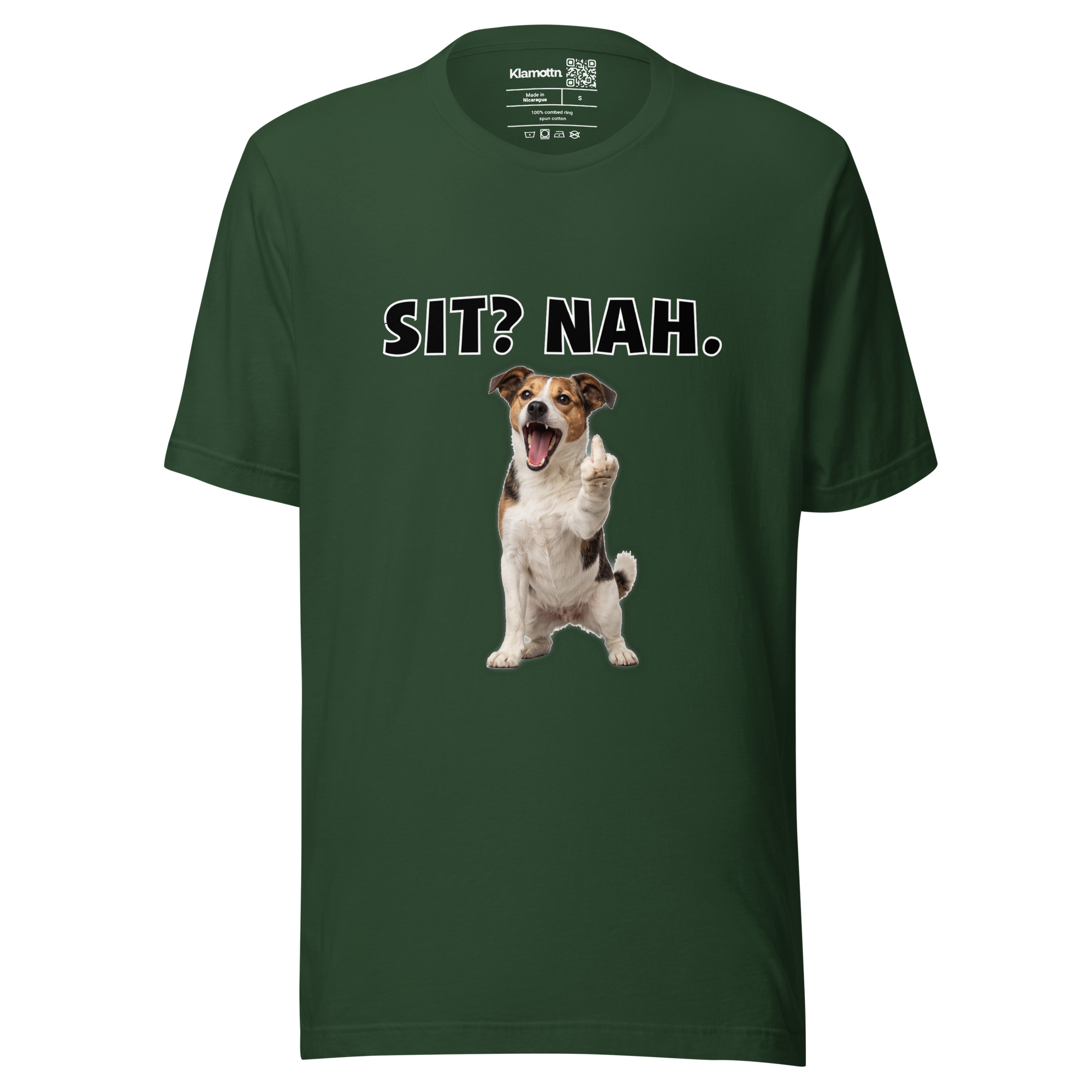 Sit? Nah. Hund Unisex-T-Shirt – T-Shirts – klamottn.de Sit? Nah. Hund Unisex-T-Shirt – T-Shirts – klamottn.de
