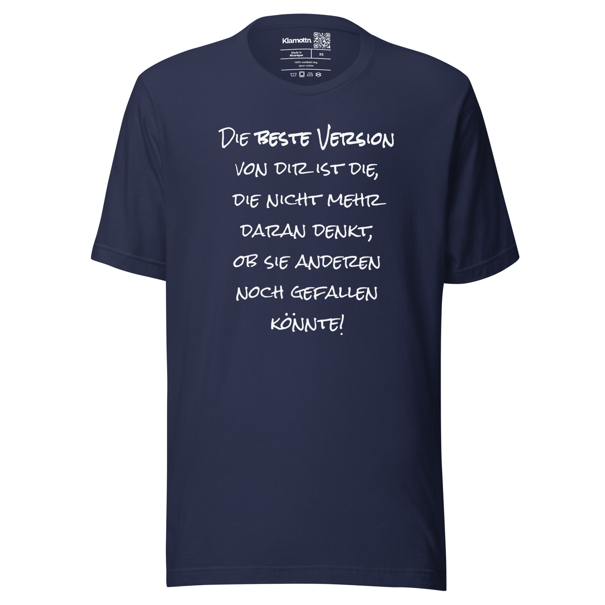 Beste Version von Dir Unisex-T-Shirt – T-Shirts – klamottn.de Beste Version von Dir Unisex-T-Shirt – T-Shirts – klamottn.de