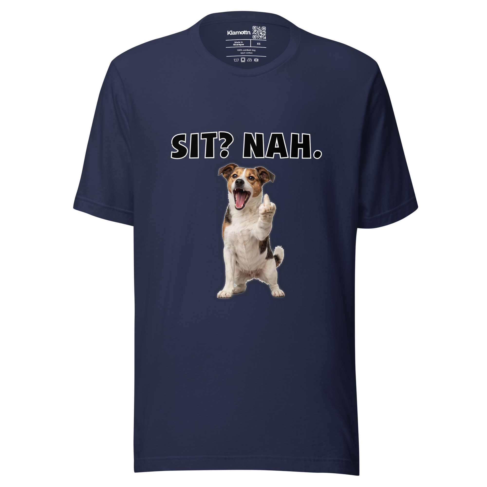 Sit? Nah. Hund Unisex-T-Shirt – T-Shirts – klamottn.de Sit? Nah. Hund Unisex-T-Shirt – T-Shirts – klamottn.de
