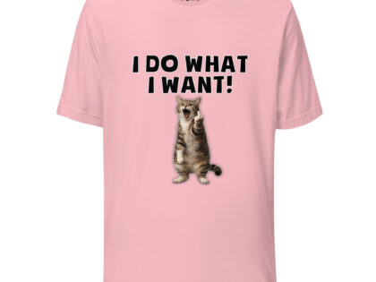 I do what I want Katze Unisex-T-Shirt – T-Shirts – klamottn.de