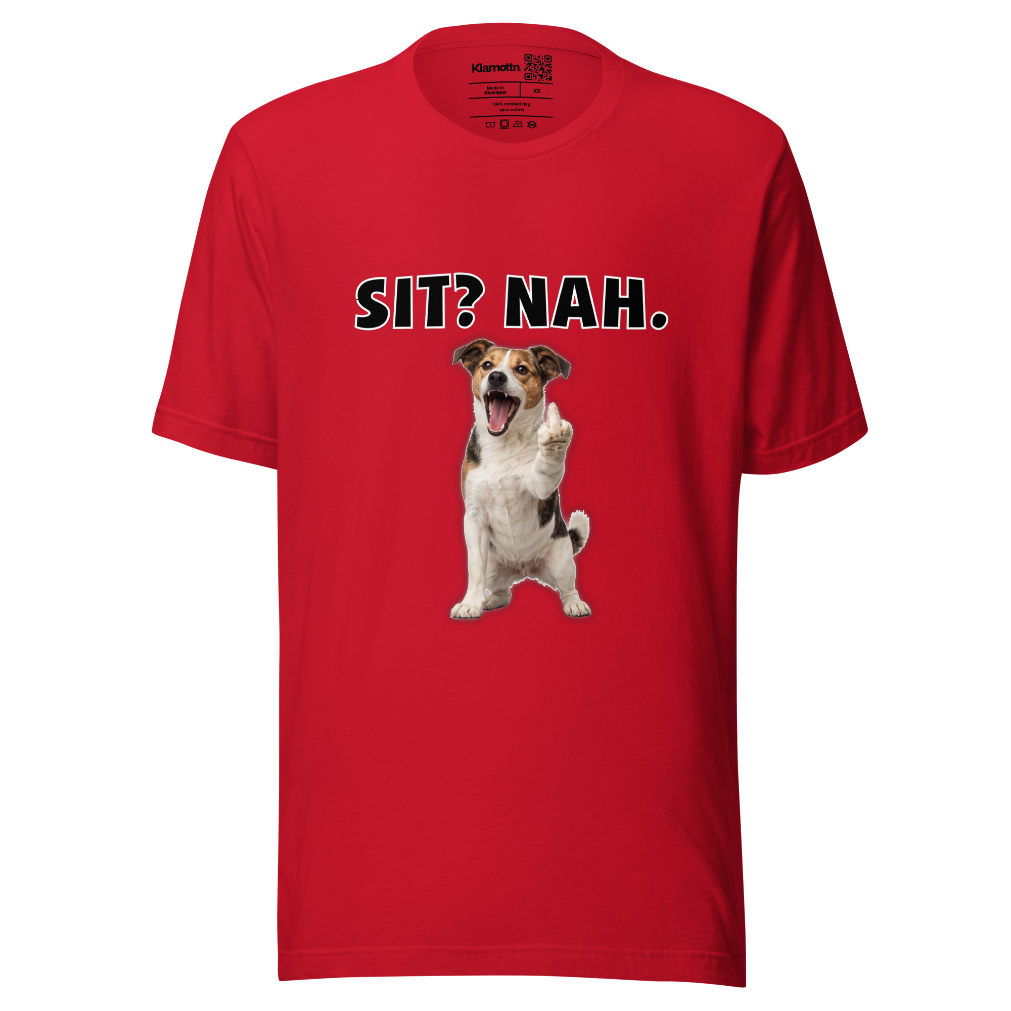 Sit? Nah. Hund Unisex-T-Shirt – T-Shirts – klamottn.de Sit? Nah. Hund Unisex-T-Shirt – T-Shirts – klamottn.de