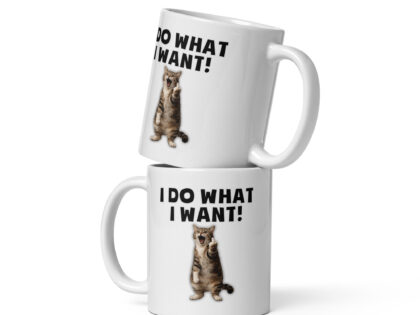 I do what I want Katze Tasse – Home & Living – klamottn.de