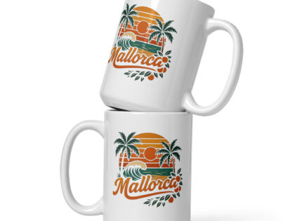Mallorca Retro Sunset Tasse – Home & Living – klamottn.de