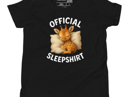 Official Sleepshirt Giraffe Kurzärmeliges T-Shirt für Kinder – T-Shirts – klamottn.de