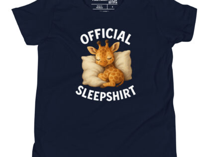 Official Sleepshirt Giraffe Kurzärmeliges T-Shirt für Kinder – T-Shirts – klamottn.de