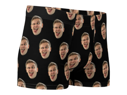 Personalisierbare Boxer-Briefs mit deinem Foto – Schwarz – Unterwäsche – klamottn.de