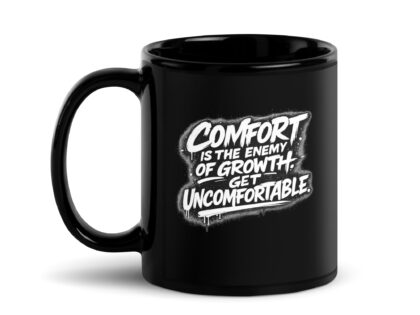 Comfort is the enemy of growth Tasse – Home & Living – klamottn.de Comfort is the enemy of growth Tasse – Home & Living – klamottn.de