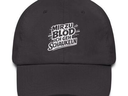 Mir zu blöd ich geh schaukeln Basecap – Accessoires – Klamottn™