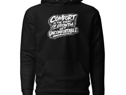 Comfort is the enemy of growth Unisex-Kapuzenpullover – Hoodies – klamottn.de Comfort is the enemy of growth Unisex-Kapuzenpullover – Hoodies – klamottn.de