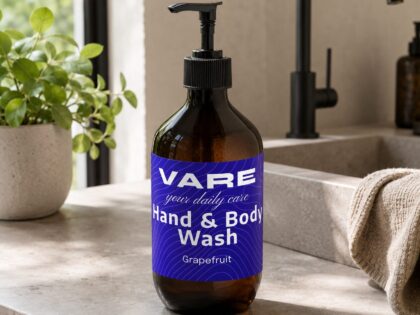 VARE Hand & Body Wash – Grapefruit | 490 ml – VARE – Klamottn™