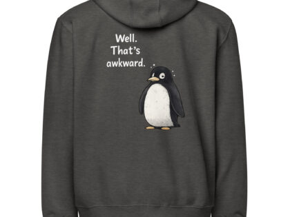 Well, that's awkward Unisex-Premium-Zip-Hoodie – Zip Hoodies – Klamottn™