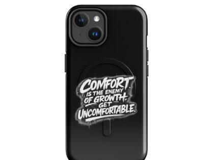 Comfort is the enemy of growth Hardcase iPhone®-Hülle mit MagSafe® – Accessoires – klamottn.de