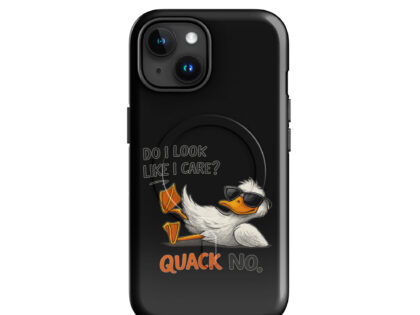 Do I look like I care? Quack No. Hardcase iPhone®-Hülle mit MagSafe® – Accessoires – klamottn.de