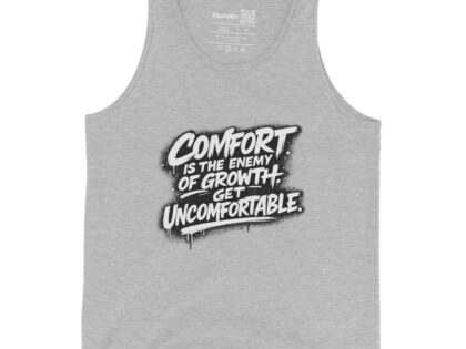 Comfort is the enemy of growth Unisex-Tank-Top – Tank Tops – klamottn.de Comfort is the enemy of growth Unisex-Tank-Top – Tank Tops – klamottn.de