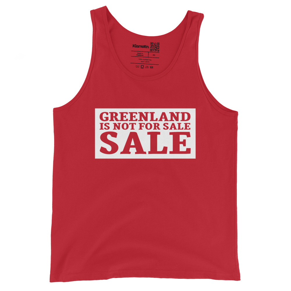 Greenland is not for sale Unisex-Tank-Top – Tank Tops – Klamottn™ Greenland is not for sale Unisex-Tank-Top – Tank Tops – Klamottn™