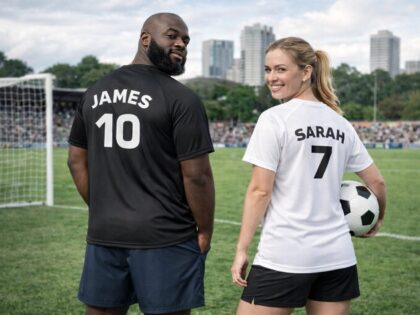 Personalisierbares Unisex-Sport-Trikot mit Name & Nummer – T-Shirts – Klamottn™