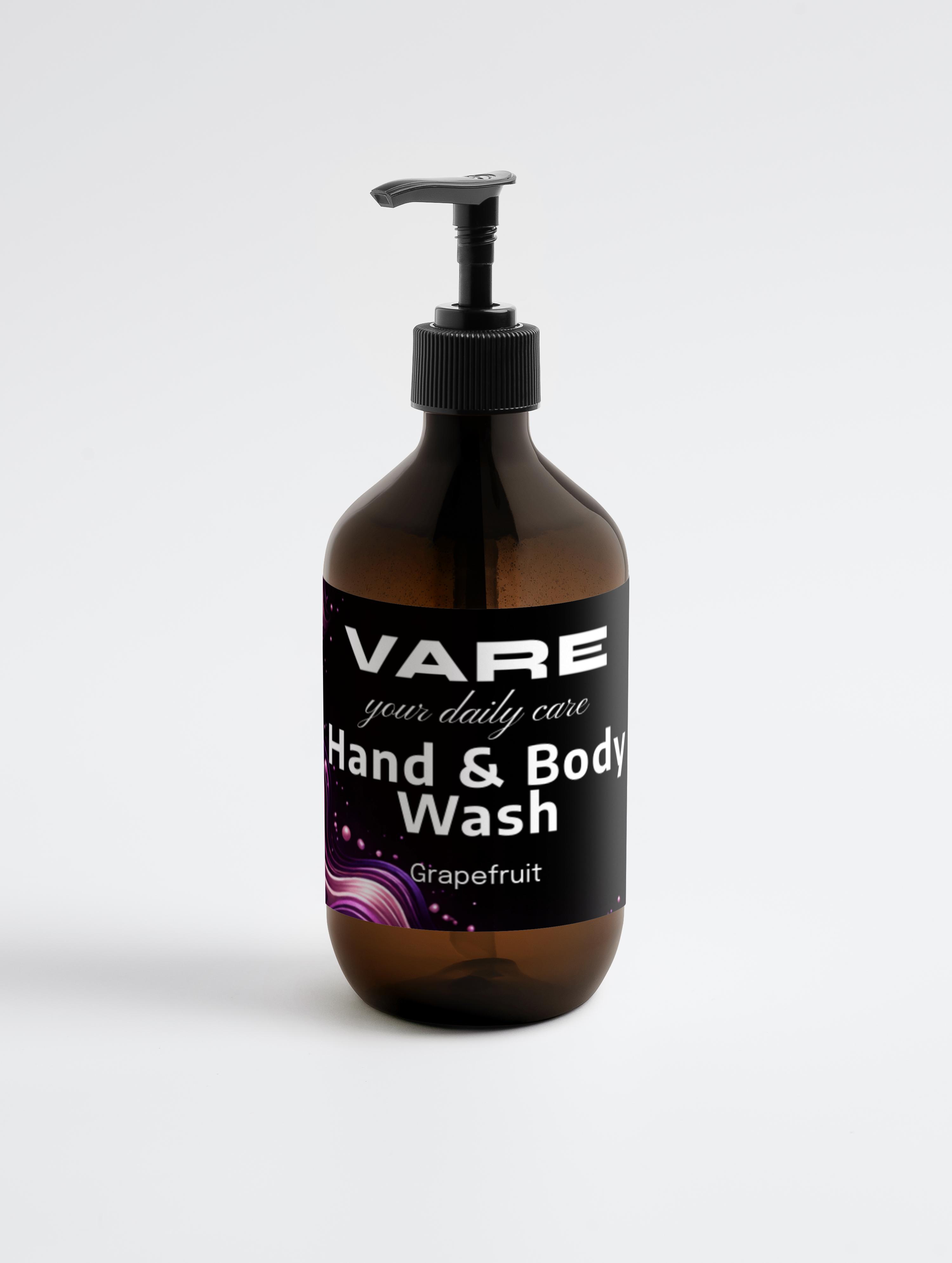 VARE Hand & Body Wash – Grapefruit | 490 ml – VARE – klamottn.de VARE Hand & Body Wash – Grapefruit | 490 ml – VARE – klamottn.de