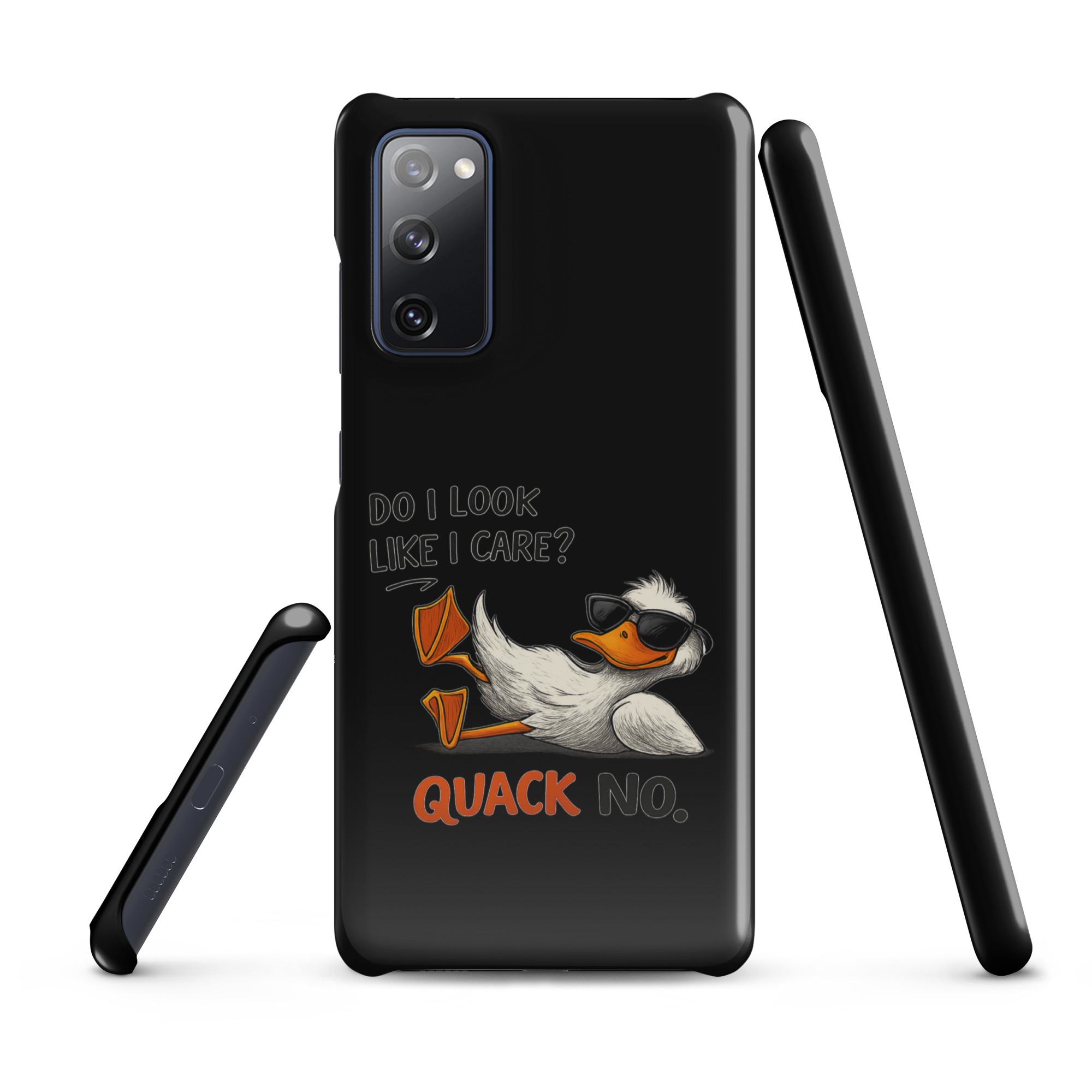 Do I look like I care? Quack No. Snapcase Samsung®-Hülle – Accessoires – klamottn.de Do I look like I care? Quack No. Snapcase Samsung®-Hülle – Accessoires – klamottn.de