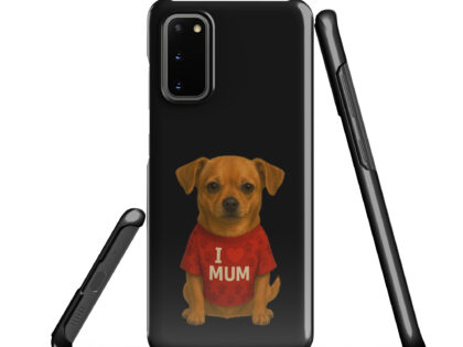 I Love Mum Dog Mum Hundemama Snapcase Samsung®-Hülle – Accessoires – klamottn.de