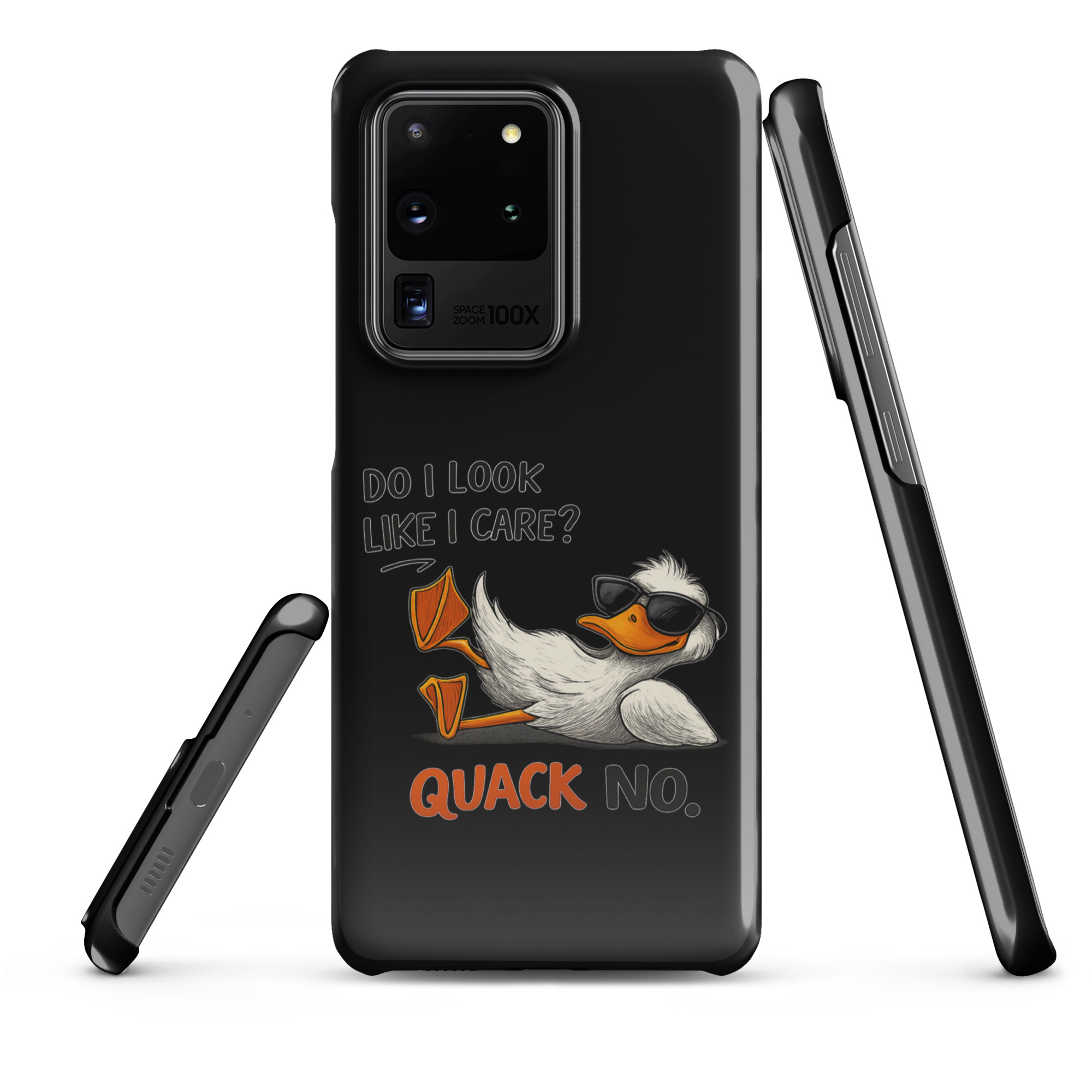 Do I look like I care? Quack No. Snapcase Samsung®-Hülle – Accessoires – klamottn.de Do I look like I care? Quack No. Snapcase Samsung®-Hülle – Accessoires – klamottn.de