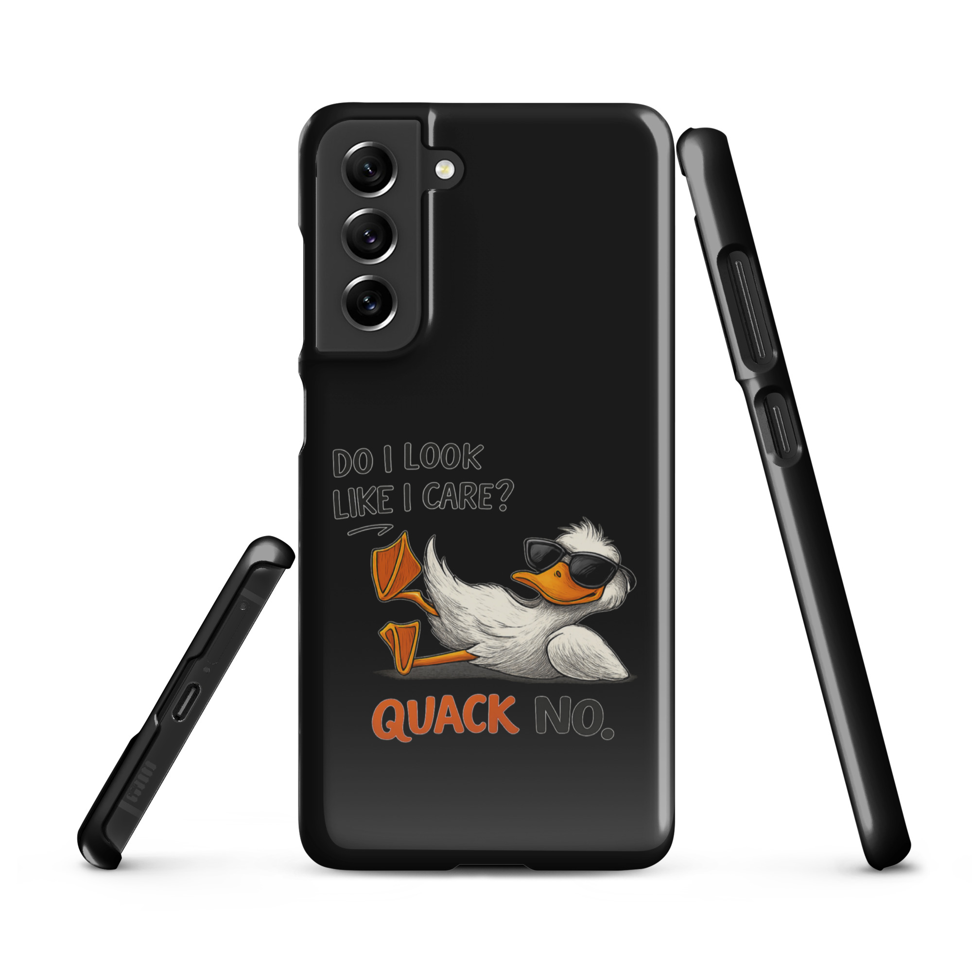 Do I look like I care? Quack No. Snapcase Samsung®-Hülle – Accessoires – klamottn.de Do I look like I care? Quack No. Snapcase Samsung®-Hülle – Accessoires – klamottn.de