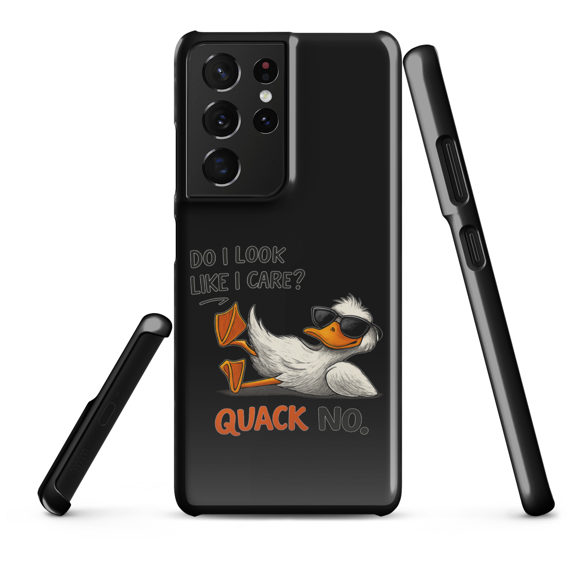 Do I look like I care? Quack No. Snapcase Samsung®-Hülle – Accessoires – klamottn.de Do I look like I care? Quack No. Snapcase Samsung®-Hülle – Accessoires – klamottn.de