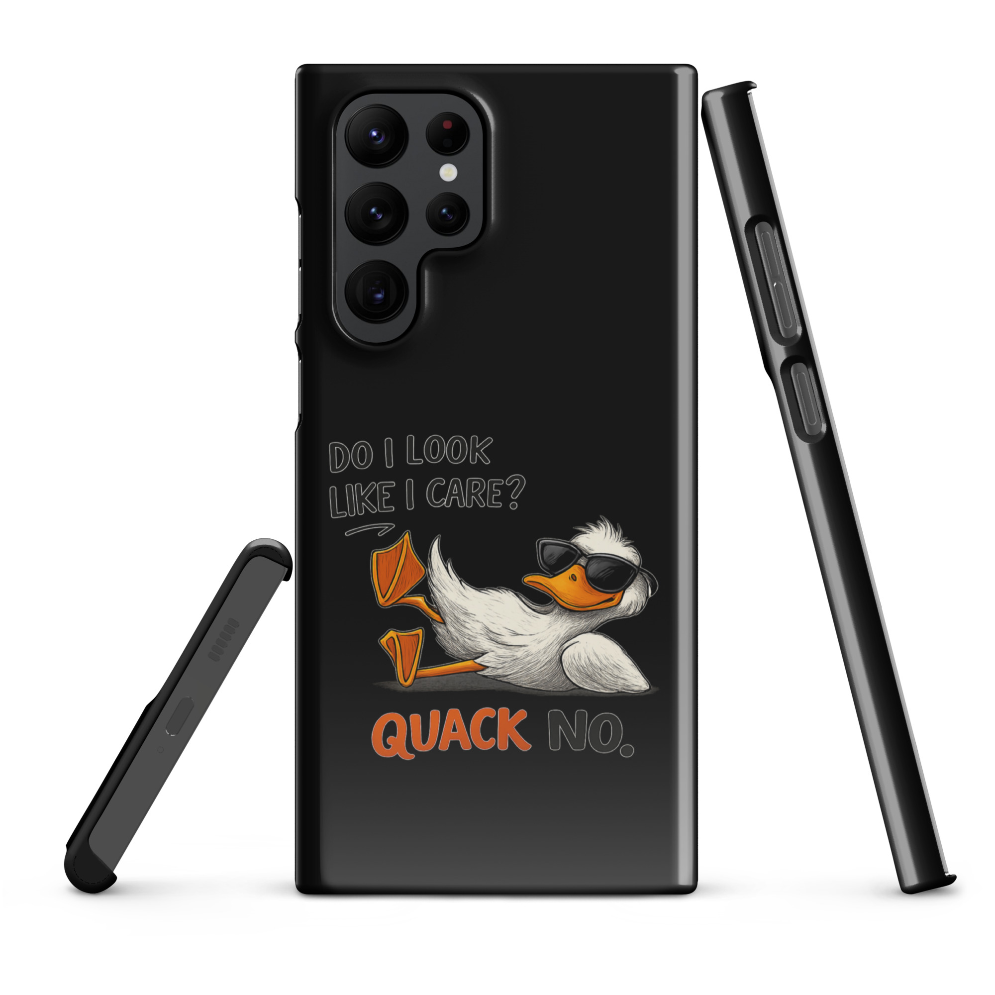 Do I look like I care? Quack No. Snapcase Samsung®-Hülle – Accessoires – klamottn.de Do I look like I care? Quack No. Snapcase Samsung®-Hülle – Accessoires – klamottn.de