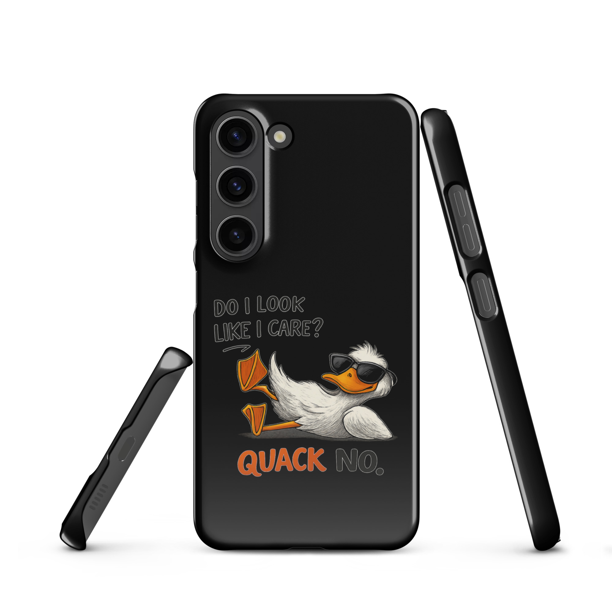 Do I look like I care? Quack No. Snapcase Samsung®-Hülle – Accessoires – klamottn.de Do I look like I care? Quack No. Snapcase Samsung®-Hülle – Accessoires – klamottn.de