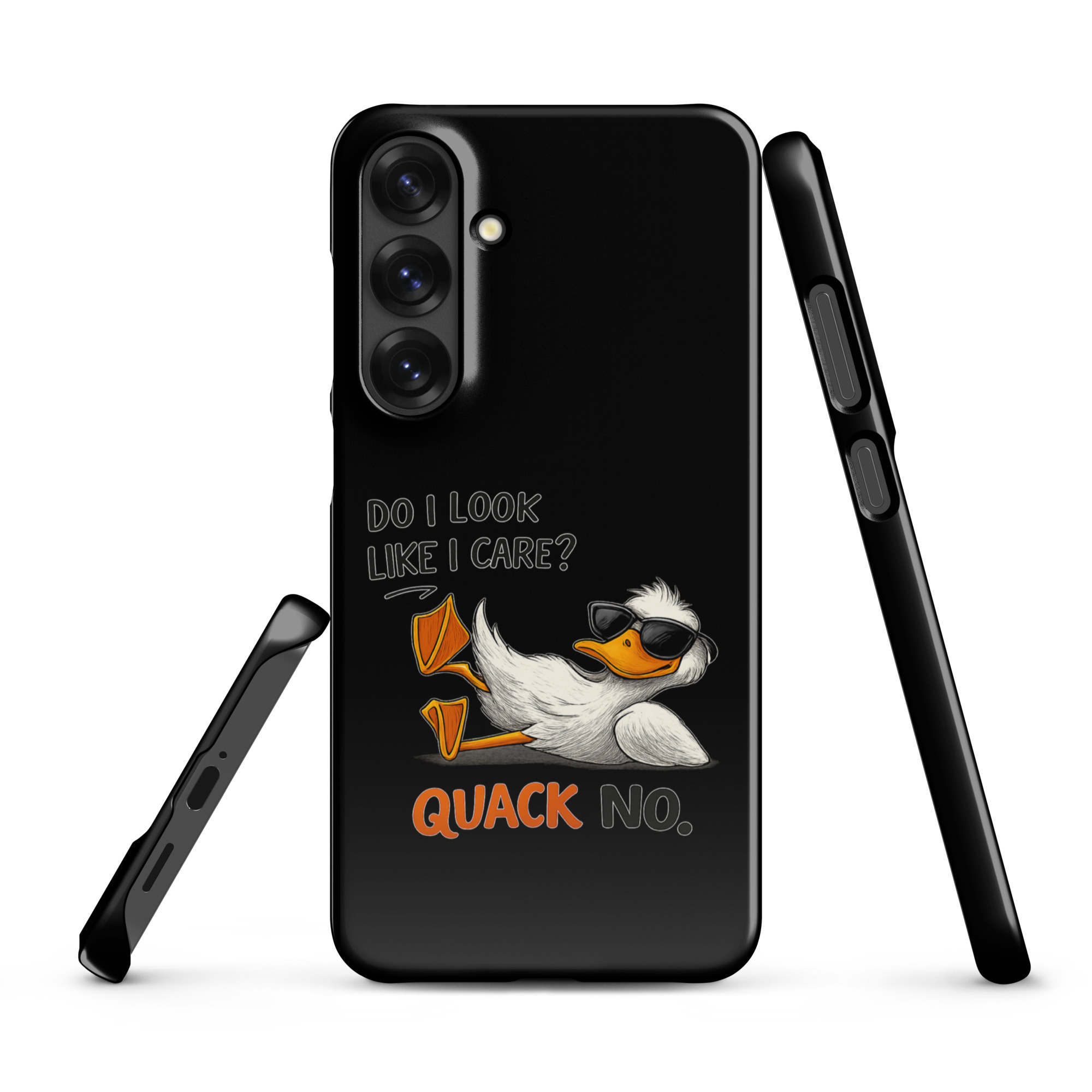 Do I look like I care? Quack No. Snapcase Samsung®-Hülle – Accessoires – klamottn.de Do I look like I care? Quack No. Snapcase Samsung®-Hülle – Accessoires – klamottn.de