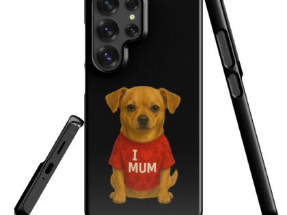 I Love Mum Dog Mum Hundemama Snapcase Samsung®-Hülle – Accessoires – klamottn.de