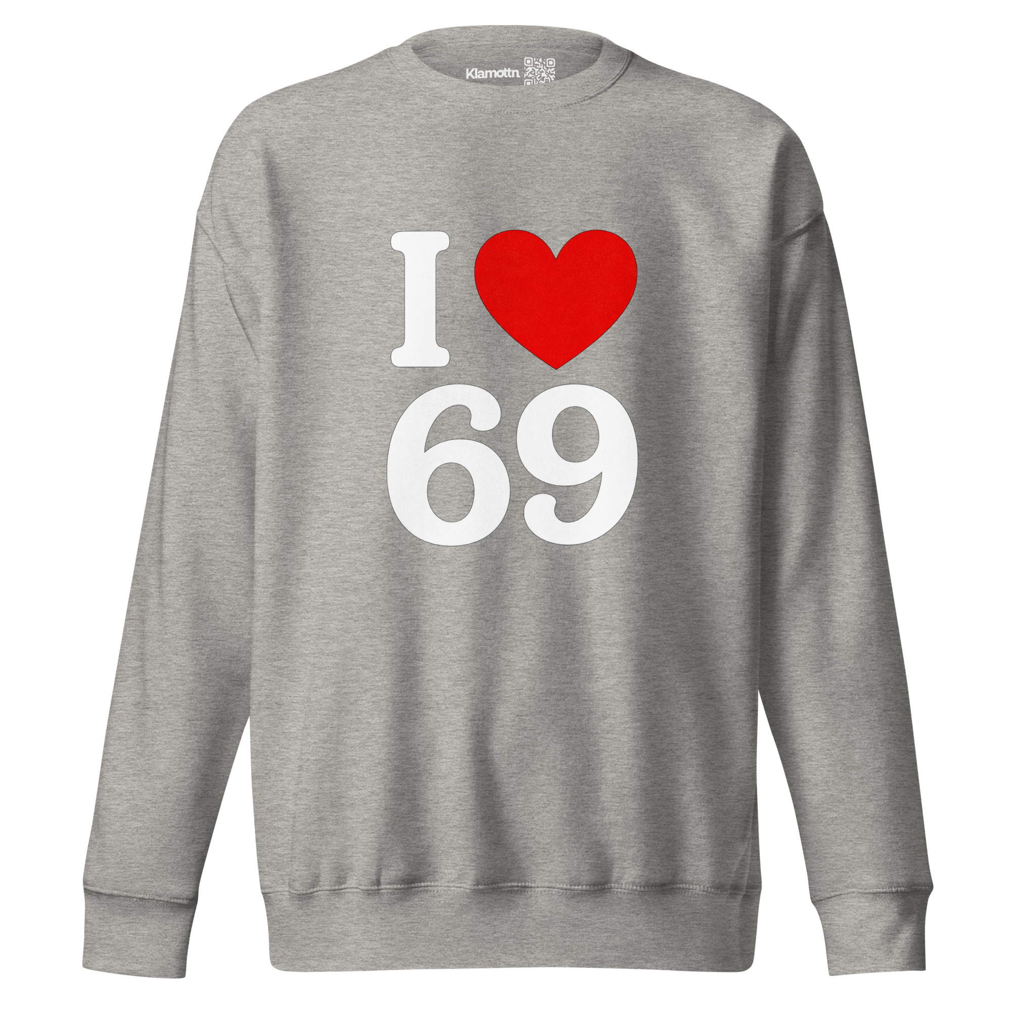 I Love 69 Unisex-Premium-Pullover – Sweatshirts – klamottn.de I Love 69 Unisex-Premium-Pullover – Sweatshirts – klamottn.de