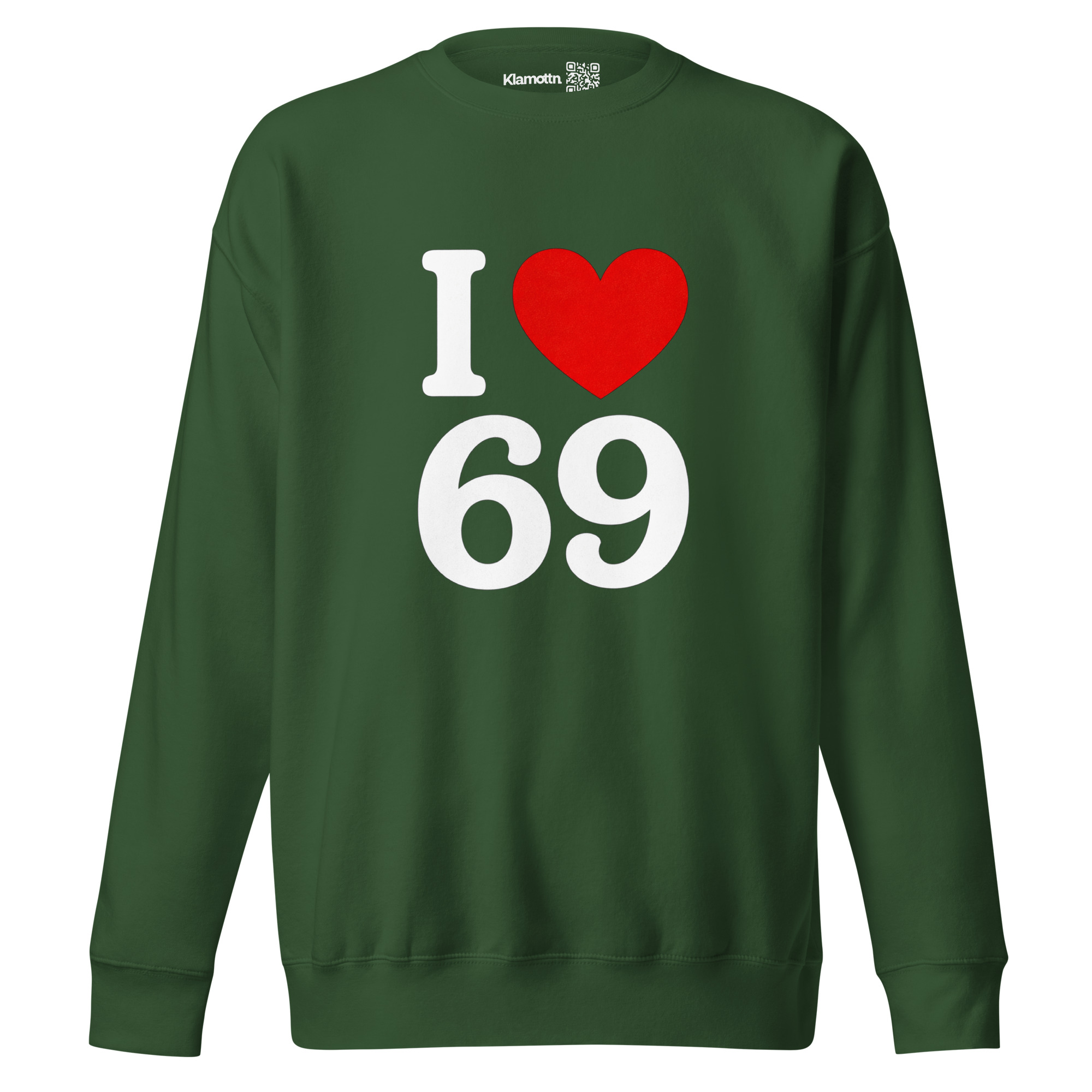 I Love 69 Unisex-Premium-Pullover – Sweatshirts – klamottn.de I Love 69 Unisex-Premium-Pullover – Sweatshirts – klamottn.de