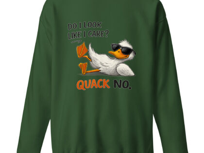 Do I look like I care? Quack No. Unisex-Premium-Pullover – Sweatshirts – klamottn.de Do I look like I care? Quack No. Unisex-Premium-Pullover – Sweatshirts – klamottn.de