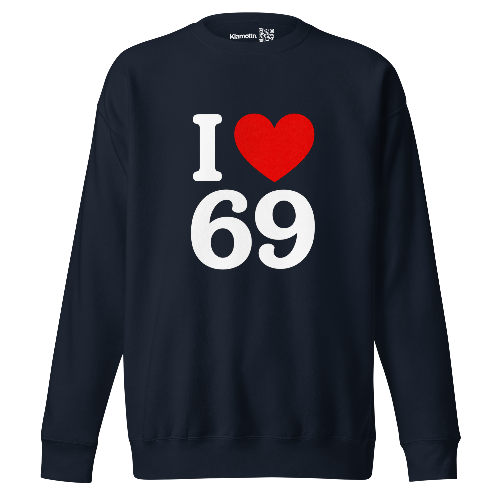 I Love 69 Unisex-Premium-Pullover – Sweatshirts – klamottn.de I Love 69 Unisex-Premium-Pullover – Sweatshirts – klamottn.de