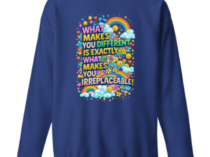 What makes you different... Unisex-Premium-Pullover – Sweatshirts – klamottn.de