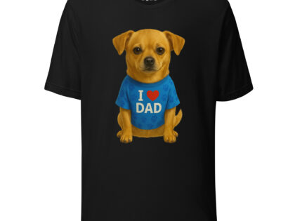 I Love Dad Dog Dad Hundepapa T-Shirt – T-Shirts – klamottn.de