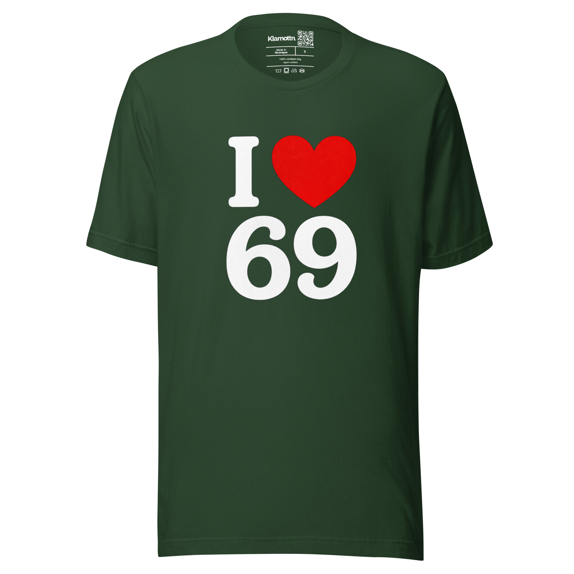 I Love 69 Unisex-T-Shirt – T-Shirts – klamottn.de I Love 69 Unisex-T-Shirt – T-Shirts – klamottn.de
