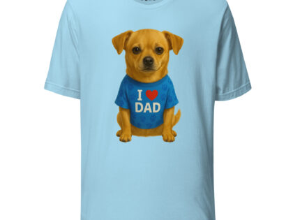I Love Dad Dog Dad Hundepapa T-Shirt – T-Shirts – klamottn.de
