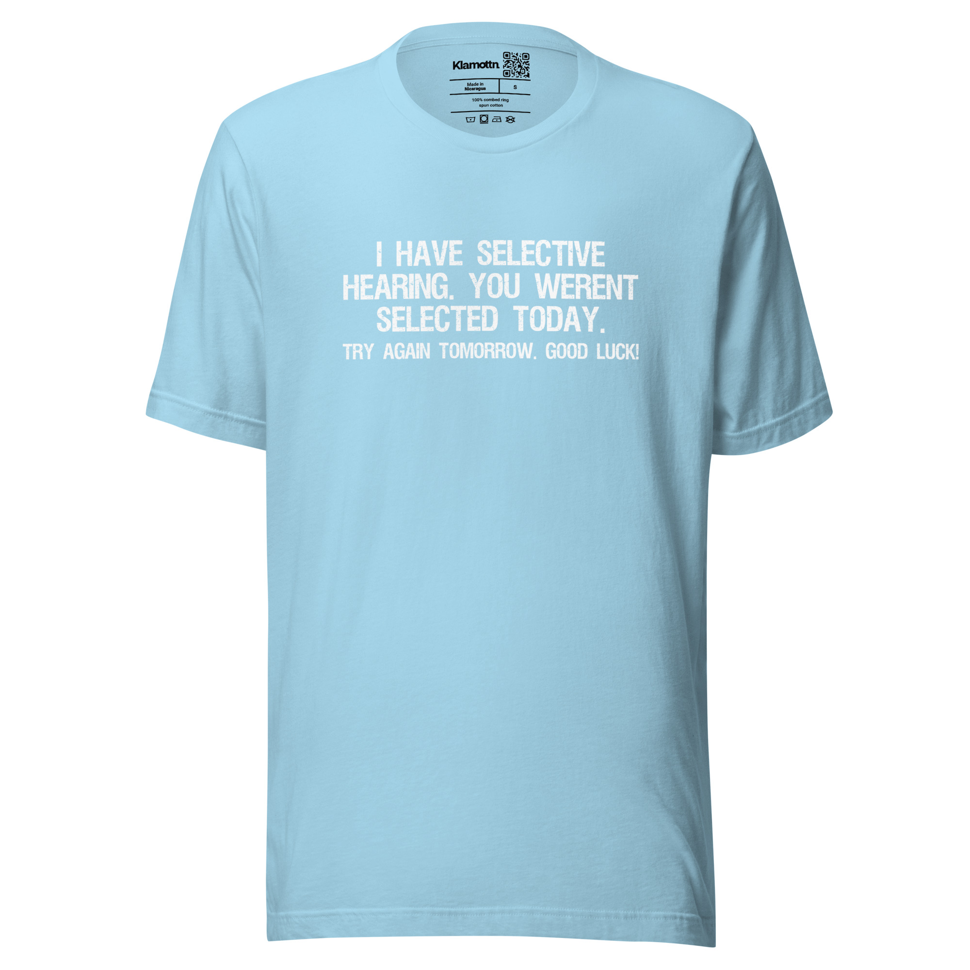 I have selective Hearing Unisex-T-Shirt – T-Shirts – klamottn.de I have selective Hearing Unisex-T-Shirt – T-Shirts – klamottn.de