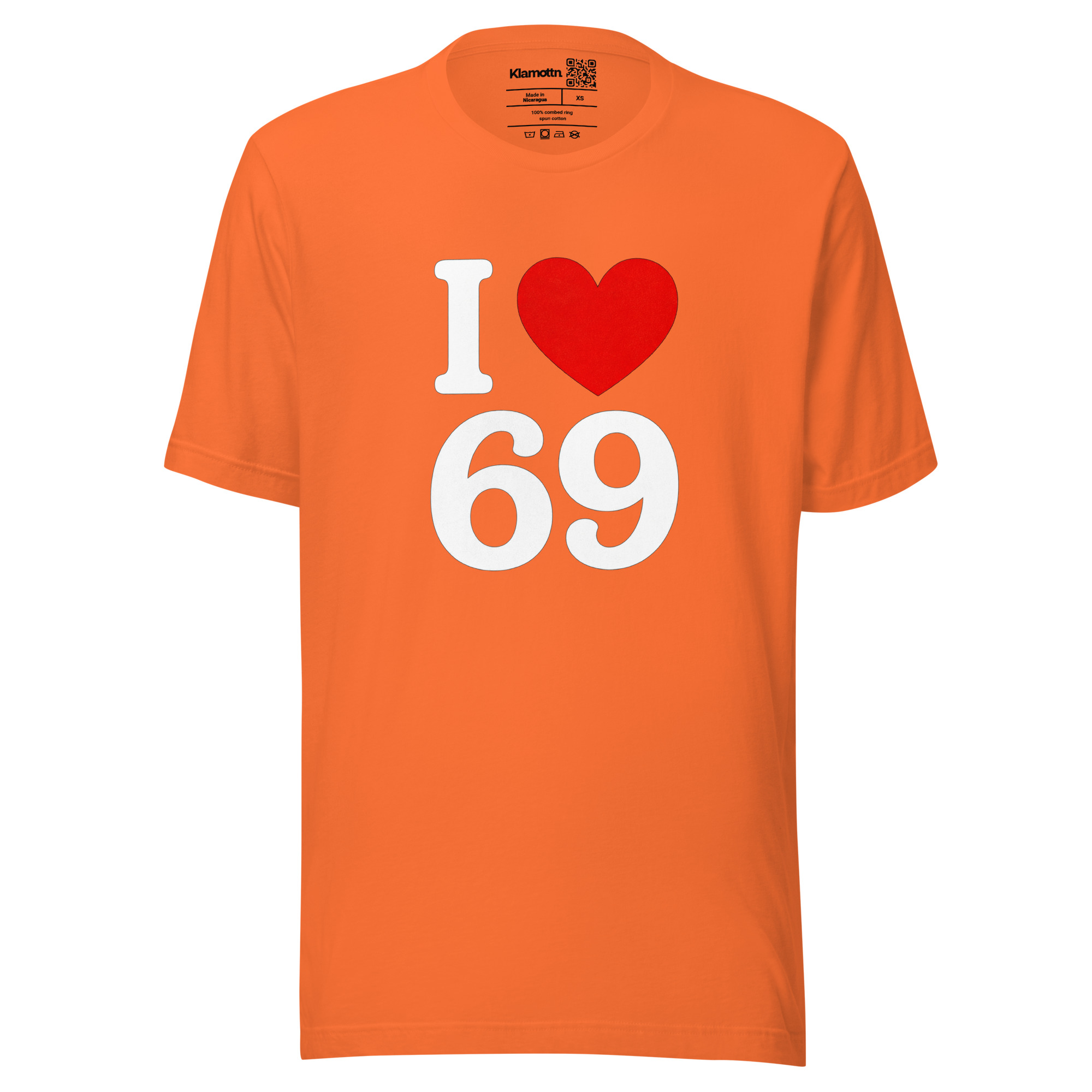 I Love 69 Unisex-T-Shirt – T-Shirts – klamottn.de I Love 69 Unisex-T-Shirt – T-Shirts – klamottn.de