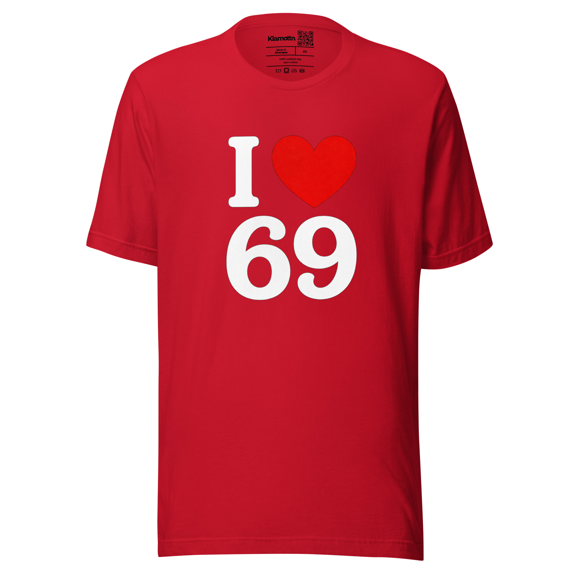 I Love 69 Unisex-T-Shirt – T-Shirts – klamottn.de I Love 69 Unisex-T-Shirt – T-Shirts – klamottn.de