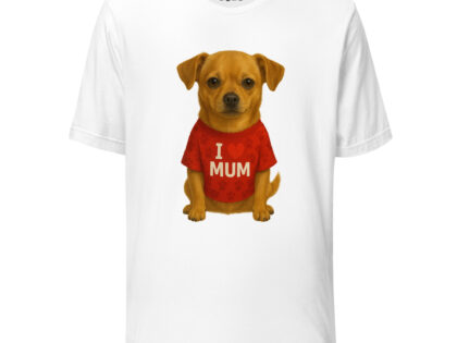 I Love Mum Dog Mum Hundemama T-Shirt – T-Shirts – klamottn.de