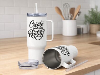 Create Your Own Reality Thermobecher – Accessoires – Klamottn™