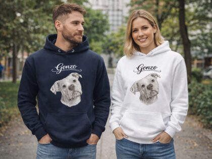 Gonzo Bulldog Unisex-Kapuzenpullover – Hoodies – Klamottn™