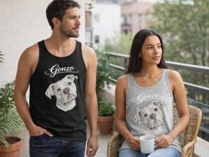 Gonzo Bulldog Unisex-Tank-Top – Tank Tops – Klamottn™