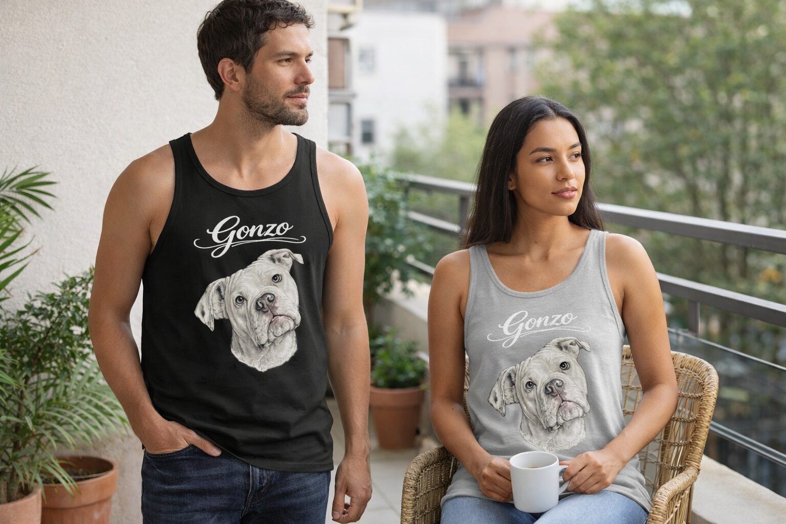 Gonzo Bulldog Unisex-Tank-Top – Tank Tops – Klamottn™ Gonzo Bulldog Unisex-Tank-Top – Tank Tops – Klamottn™