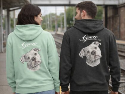 Gonzo Bulldog Premium-Zip-Hoodie – Zip Hoodies – Klamottn™